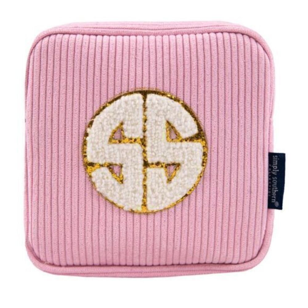 NWT‎ Simply Southern “SS” Mini Corduroy Sparkle Bag